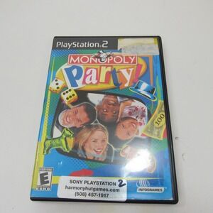 Monopoly Party (Sony PlayStation‎ 2, 2002) Complete Tested